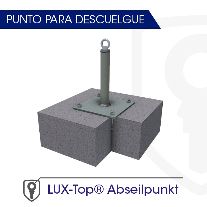 LUX-top Abseilpinkt punto de descuelgue - LUXTOP Sistemas Anticaídas, Calle Talabarteros, Herencia, España