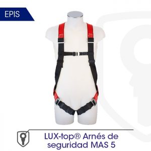 Arnés de Seguridad MAS5 - LUXTOP Sistemas Anticaídas, Calle Talabarteros, Herencia, España
